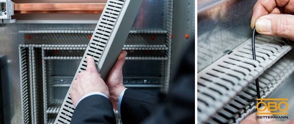 Calhas de cablagem LK da OBO BETTERMANN